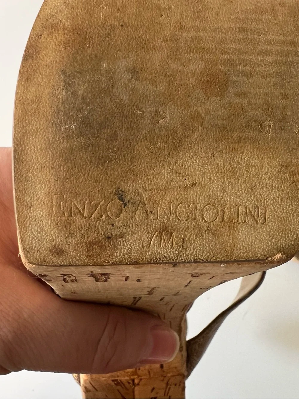 Enzo Angiolini bold cork